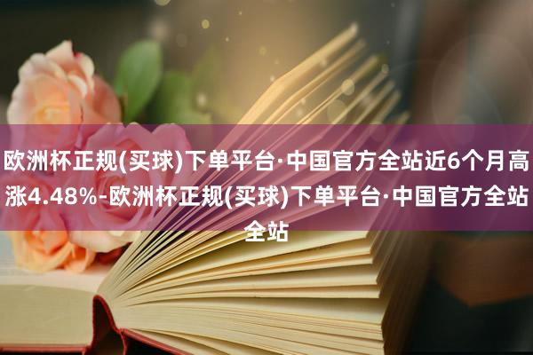 欧洲杯正规(买球)下单平台·中国官方全站近6个月高涨4.48%-欧洲杯正规(买球)下单平台·中国官方全站