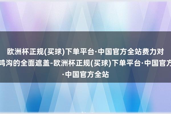 欧洲杯正规(买球)下单平台·中国官方全站费力对视觉鸿沟的全面遮盖-欧洲杯正规(买球)下单平台·中国官方全站
